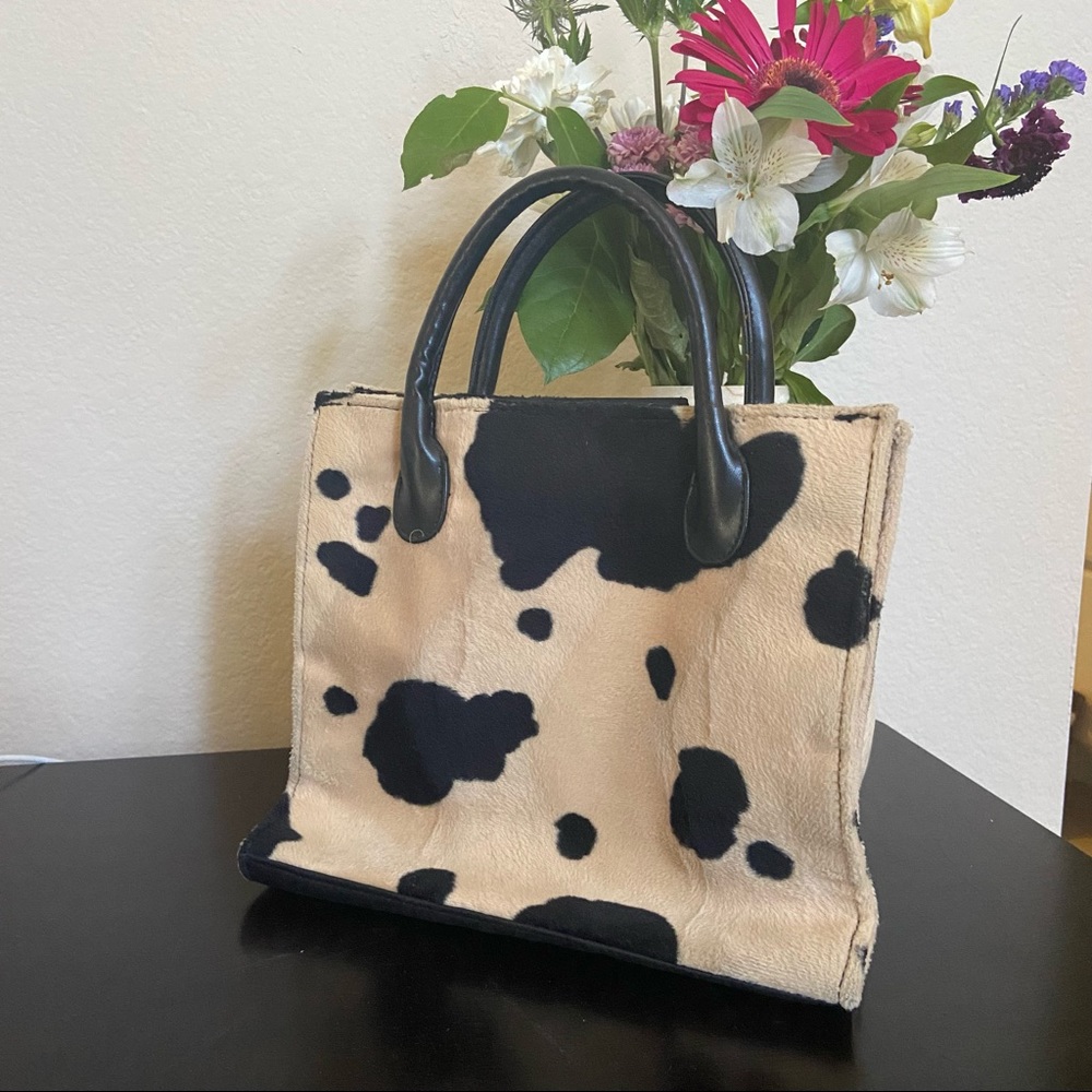 Deadstock Cow Print Purse